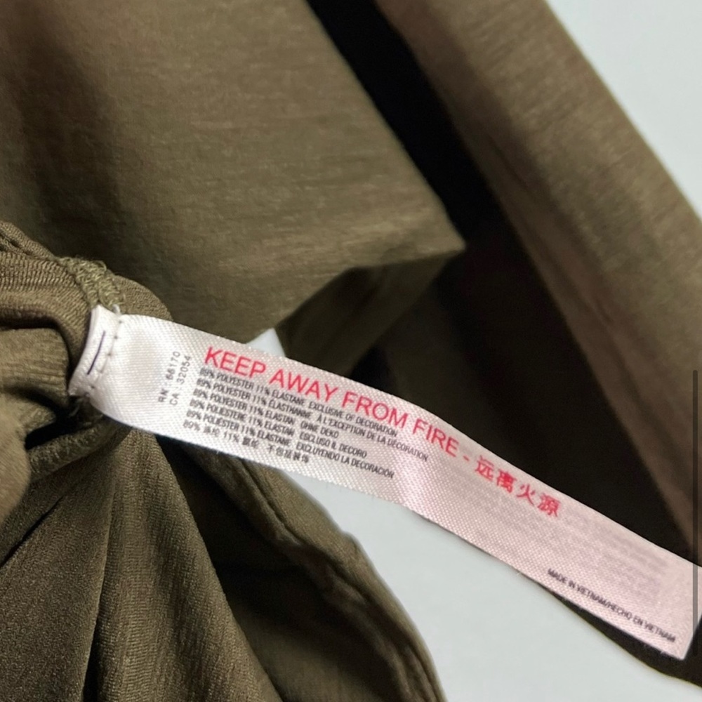 3 for $20 Sale: Free People Olive Long Sleeve Top - Picture 5 of 7